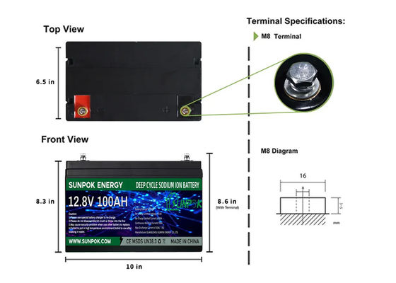 energy power deep cycle battery 12V 100Ah 120Ah 150Ah 200Ah 250Ah Deep Cycle