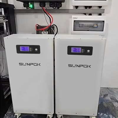 15KWh 48V Lifepo4 Baterai Rumah Energi Surya penyimpanan 51.2V 300Ah Akku Lithium Baterai bergerak 6000 Siklus