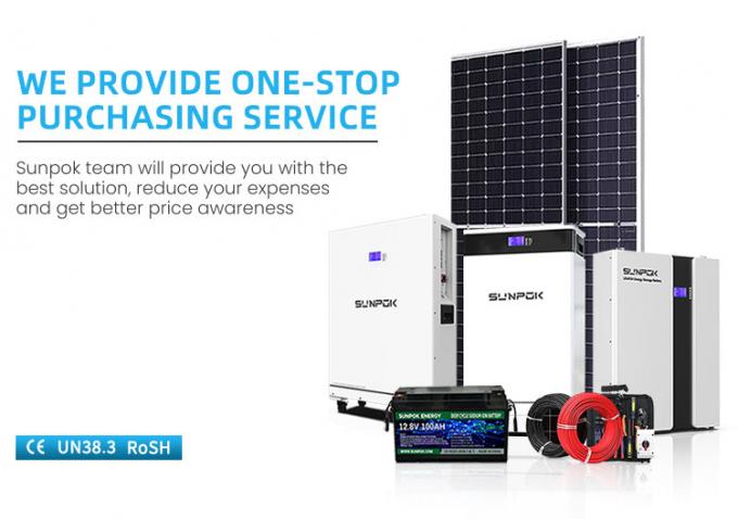 15kwh Home Solar Energy System 51.2V 300Ah LiFePO4 Lithium Battery Pack Baterai penyimpanan energi 5