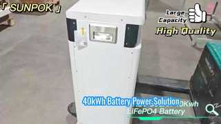 Baterai LifePo4 51.2V 800Ah 40kwh